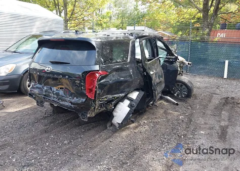 2025 Hyundai Palisade Sel from USA, damaged, VIN KM8R2DGE6SU883264